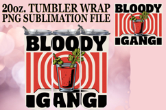 GIFT OF BLISS 20oz TUMBLER WRAP, Retro Food Product Image 1