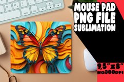 Butterfly Garden 3D Mouse Pad - Spring Product Image 1