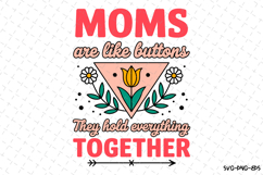 Moms SVG Design | Mother&#039;s day Svg | mama Svg | Svg file Product Image 1
