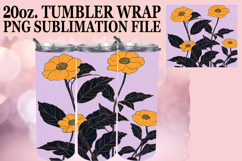 Lively Sublimation 20oz tumbler wrap, Rainbow Product Image 1