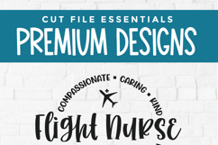 Flight Nurse svg, a unisex nurse appreciation svg file Product Image 4