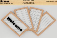 Frames Bundle / Herringbone, Honeycomb, Subway Tile, Diamond Product Image 6