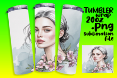 RADIANT 20oz Tumbler Graphic for Gifts , Beauty Woman Product Image 1