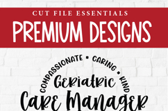Geriatric Care Manager SVG, an svg for cutting machine craft Product Image 4