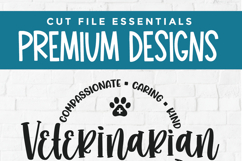 Veterinarian svg for Cricut or Silhouette cutting machines Product Image 4