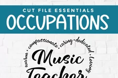 Music Teacher svg - a school music teacher svg for crafters Product Image 4