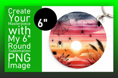 Colorful Circle Design Car Coaster , Halloween Product Image 1