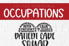 Patient Care Squad svg for Patient Access Rep and more Product Image 4