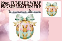Joyful escapes 20oz tumbler wrap, Easter Egg Product Image 1