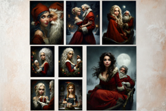 Christmas Girl Moody Holiday Junk Journal Printable Papers Product Image 15