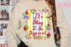 It's Okay To Be Different Png, Autism Accept Understand Love Product Image 6
