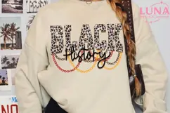 Leopard Black History Png, Black History Month Png, Africa Product Image 4