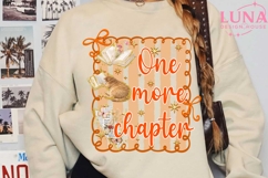 Just One More Chapter Png, Book Lover Png, Book Quote Png Product Image 6