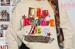 I’d Rather Be Thrifting PNG, Thrift aesthetic Shirt Design Product Image 1