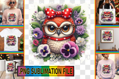 BRIGHT TSHIRT DESIGN Ideas PNG, Cute Animals Product Image 1