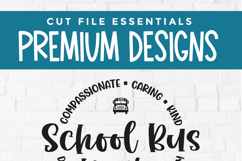 School Bus Monitor svg - SchoolBus monitor svg for crafters Product Image 4