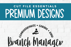 Branch Manager svg - an office manager svg file for crafters Product Image 4