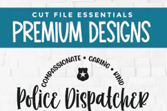 Police Dispatcher svg - a dispatcher design for Cricut Product Image 4