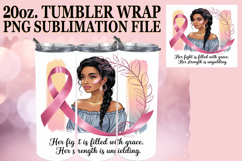 SWEET HARMONY 20oz TUMBLER WRAP, Cancer Product Image 1