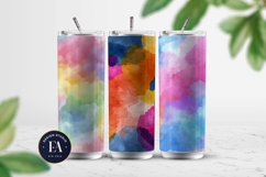 Watercolor Wash Digital Paper | Seamless Rainbow Texture Product Image 2