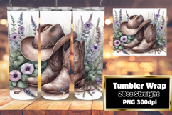 PLAYFUL PNG for 20oz Tumbler , Western Product Image 1