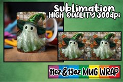 Spooky Season: 3D Mug Sublimation Wraps - Autumn Magic Product Image 1