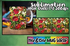 Vibrant Landscape Mug Wrap Sublimation 11oz/15oz Product Image 1