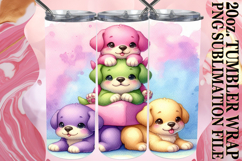 ENCHANTING VIEWS 20oz TUMBLER WRAP, Cute Animals Product Image 1