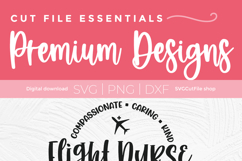 Flight Nurse svg, a unisex nurse appreciation svg file Product Image 5
