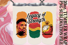 Wholesome joy 20oz tumbler wrap, Juneteenth Product Image 1