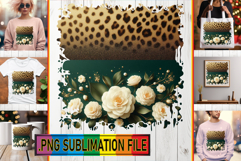 Stylish TOTE BAG Gift Ideas PNG, Leopard Prints Product Image 1