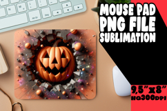 JOYFUL MOUSE MAT PLAYFUL ART, 3D Pumpkin Product Image 1