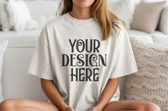 White Comfort Colors 1717 T-shirt Mockups,1717 Mockups Product Image 1