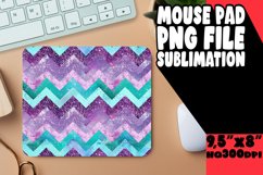 Glitter Stripe Mouse Pad for Sublimation Art Product Image 1