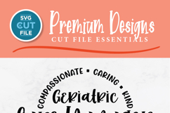 Geriatric Care Manager SVG, an svg for cutting machine craft Product Image 5