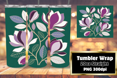 EXTRAORDINARY 20oz Tumbler Graphic , Flowers Product Image 1