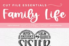 Sister svg, a sister svg heart design for sister's day Product Image 3