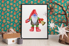 Watercolor Christmas bundle. Christmas cliparts collection Product Image 21