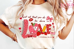 Teacher Love PNG, Christian Teacher Png, Valentine Classroom Product Image 6