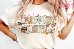 Bookish Png, Flower Book Png, Book Png Design Book Lover Png Product Image 6