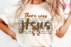 There Was Jesus PNG, Trendy Jesus Shirt png, Christian Png Product Image 6