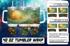 Meadow Melodies Floral Tumbler Wrap Product Image 1