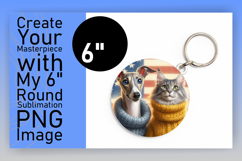 Elegant Circle Design for Sublimation , Dog and cat Product Image 1
