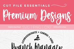 Branch Manager svg - an office manager svg file for crafters Product Image 5