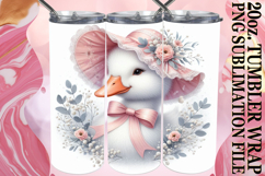 Joyful Escape 20oz tumbler wrap, Goose Product Image 1