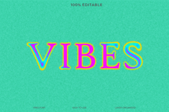 Gradient Text Effect Style Editable Photoshop Product Image 1