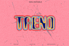 Gradient Blurry Text Effect Editable Photoshop Product Image 1