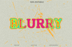 Liquid Melted Text Effect Photoshop Template Product Image 1