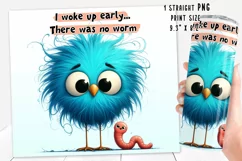 Funny bird quote Tumbler Wrap|PNG, 20 oz. Product Image 2