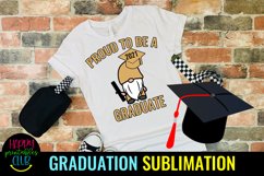 Gnome Proud to Be a Graduate - Sublimation Graduation Gnome Product Image 1